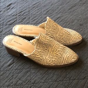 Polka Dot Mules